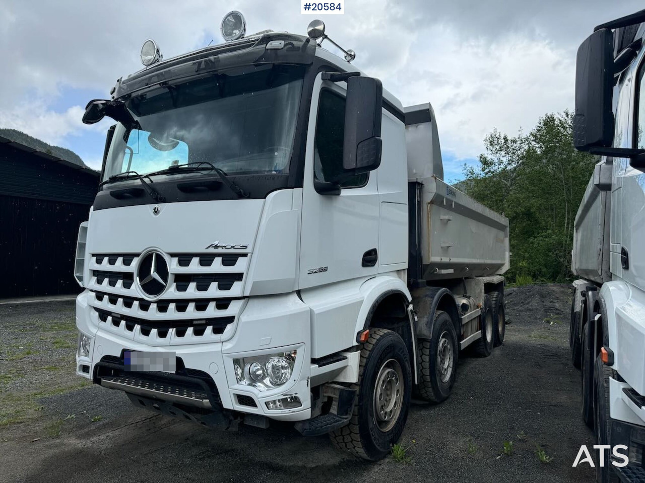 Truk jungkit Mercedes Arocs 3258: gambar 7