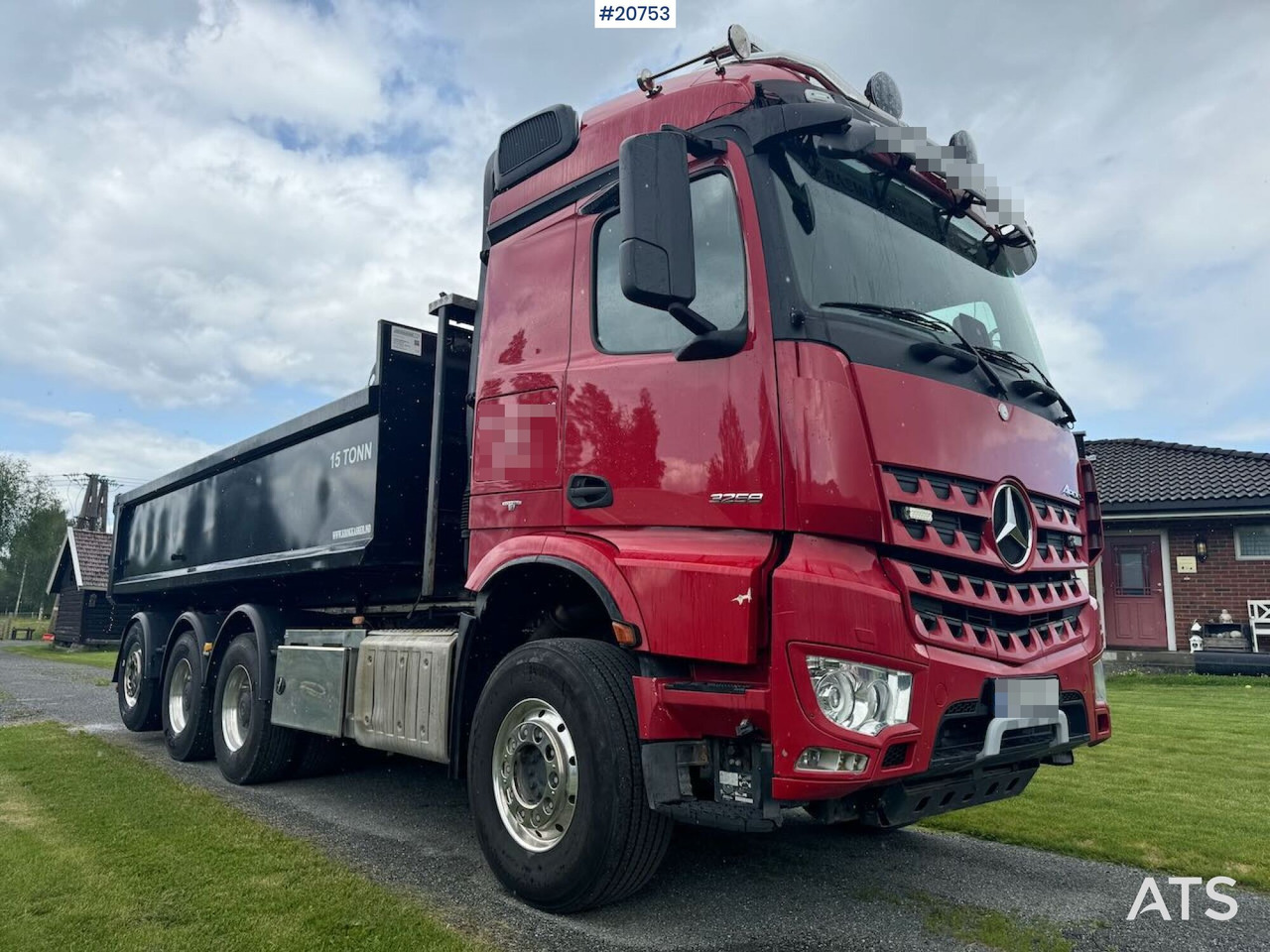 Hook lift Mercedes Arocs 3258: gambar 8