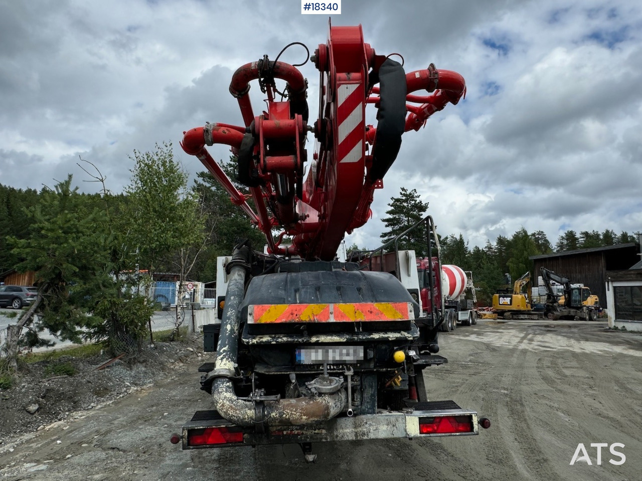 Mercedes Arocs - Truk pompa beton: gambar 4 Mercedes Arocs - Truk pompa beton: gambar 4