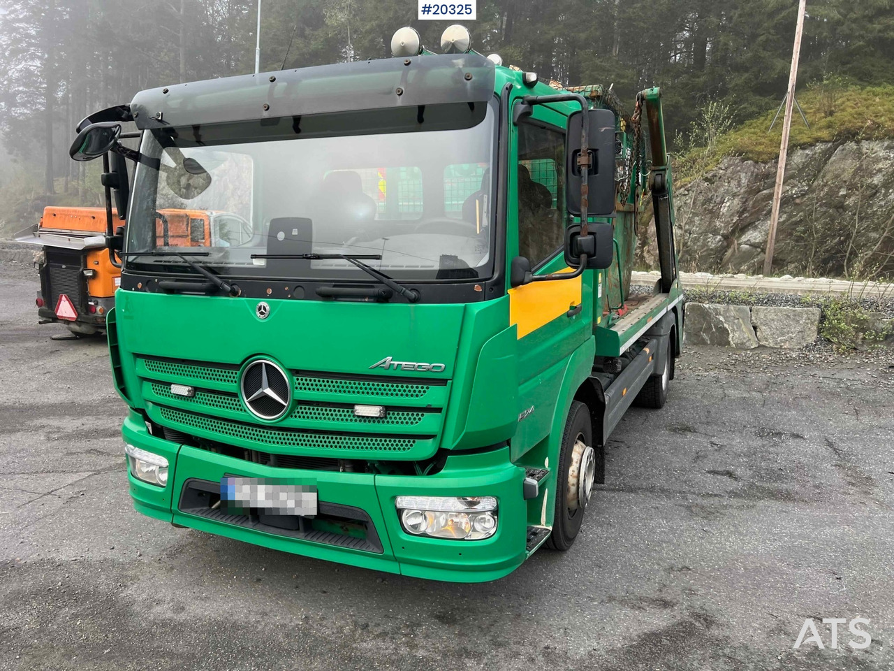 Mercedes Atego 1524 4x2 Liftdumper. SE VIDEO - Truk skip loader: gambar 2 Mercedes Atego 1524 4x2 Liftdumper. SE VIDEO - Truk skip loader: gambar 2