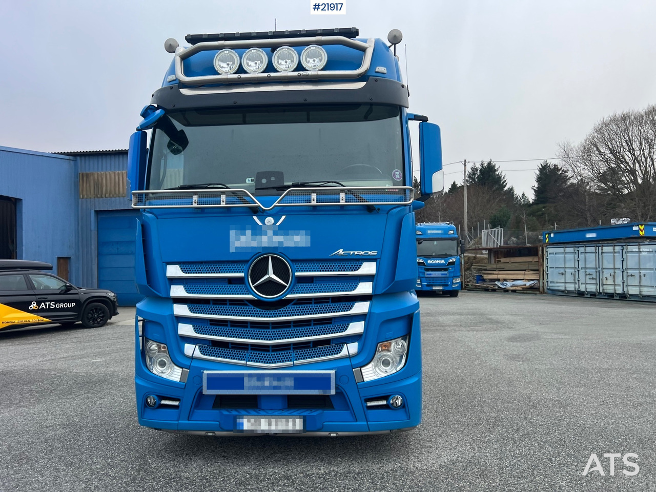 Mercedes-Benz Actros 6x2 planbil m/ 2012 konar 2 akslet plankjerre - Truk flatbed: gambar 3 Mercedes-Benz Actros 6x2 planbil m/ 2012 konar 2 akslet plankjerre - Truk flatbed: gambar 3