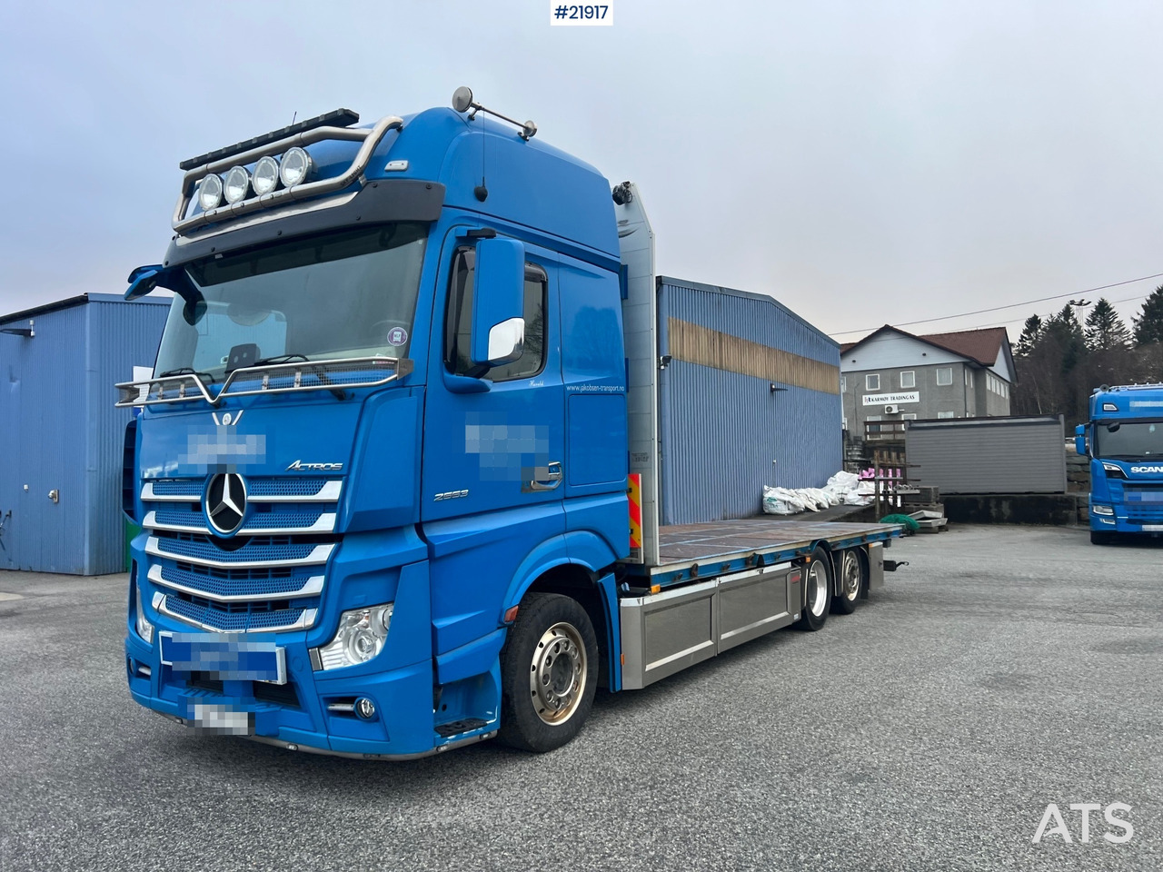 Mercedes-Benz Actros 6x2 planbil m/ 2012 konar 2 akslet plankjerre - Truk flatbed: gambar 2 Mercedes-Benz Actros 6x2 planbil m/ 2012 konar 2 akslet plankjerre - Truk flatbed: gambar 2