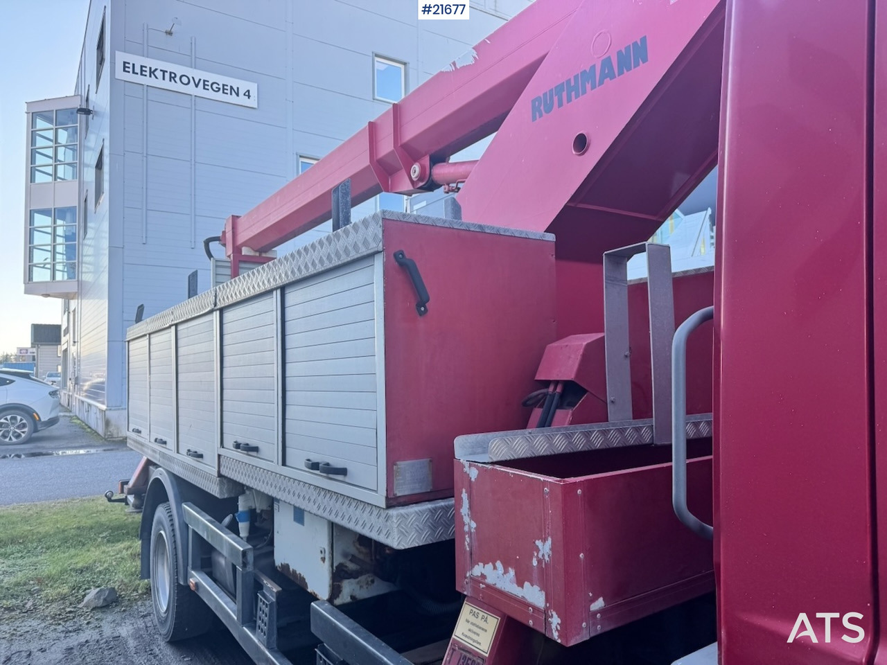 Mercedes-Benz Mercedes Atego 4x2 18 meters Liftbil - Platform udara yang dipasang di truk: gambar 5 Mercedes-Benz Mercedes Atego 4x2 18 meters Liftbil - Platform udara yang dipasang di truk: gambar 5