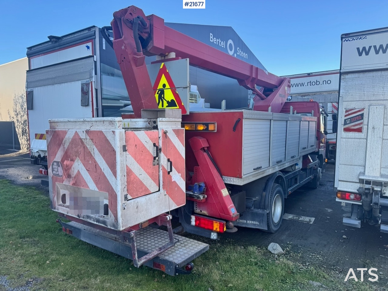 Mercedes-Benz Mercedes Atego 4x2 18 meters Liftbil - Platform udara yang dipasang di truk: gambar 2 Mercedes-Benz Mercedes Atego 4x2 18 meters Liftbil - Platform udara yang dipasang di truk: gambar 2