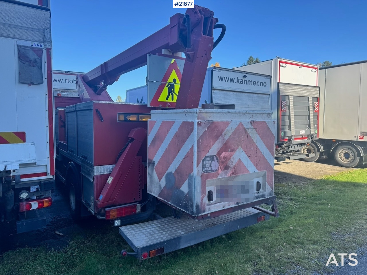 Mercedes-Benz Mercedes Atego 4x2 18 meters Liftbil - Platform udara yang dipasang di truk: gambar 3 Mercedes-Benz Mercedes Atego 4x2 18 meters Liftbil - Platform udara yang dipasang di truk: gambar 3