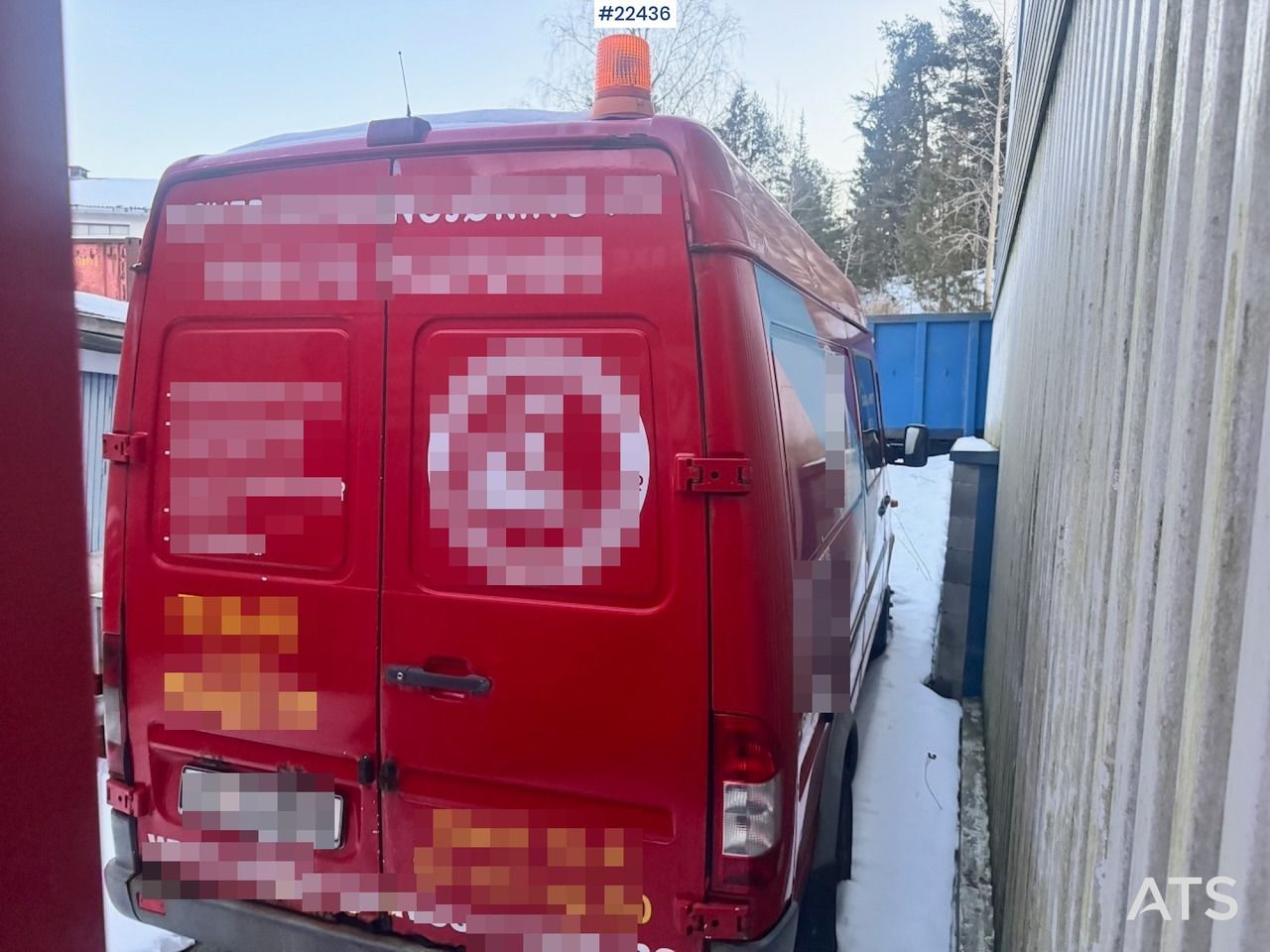 Mercedes Sprinter Spylebil. - Van panel: gambar 5 Mercedes Sprinter Spylebil. - Van panel: gambar 5