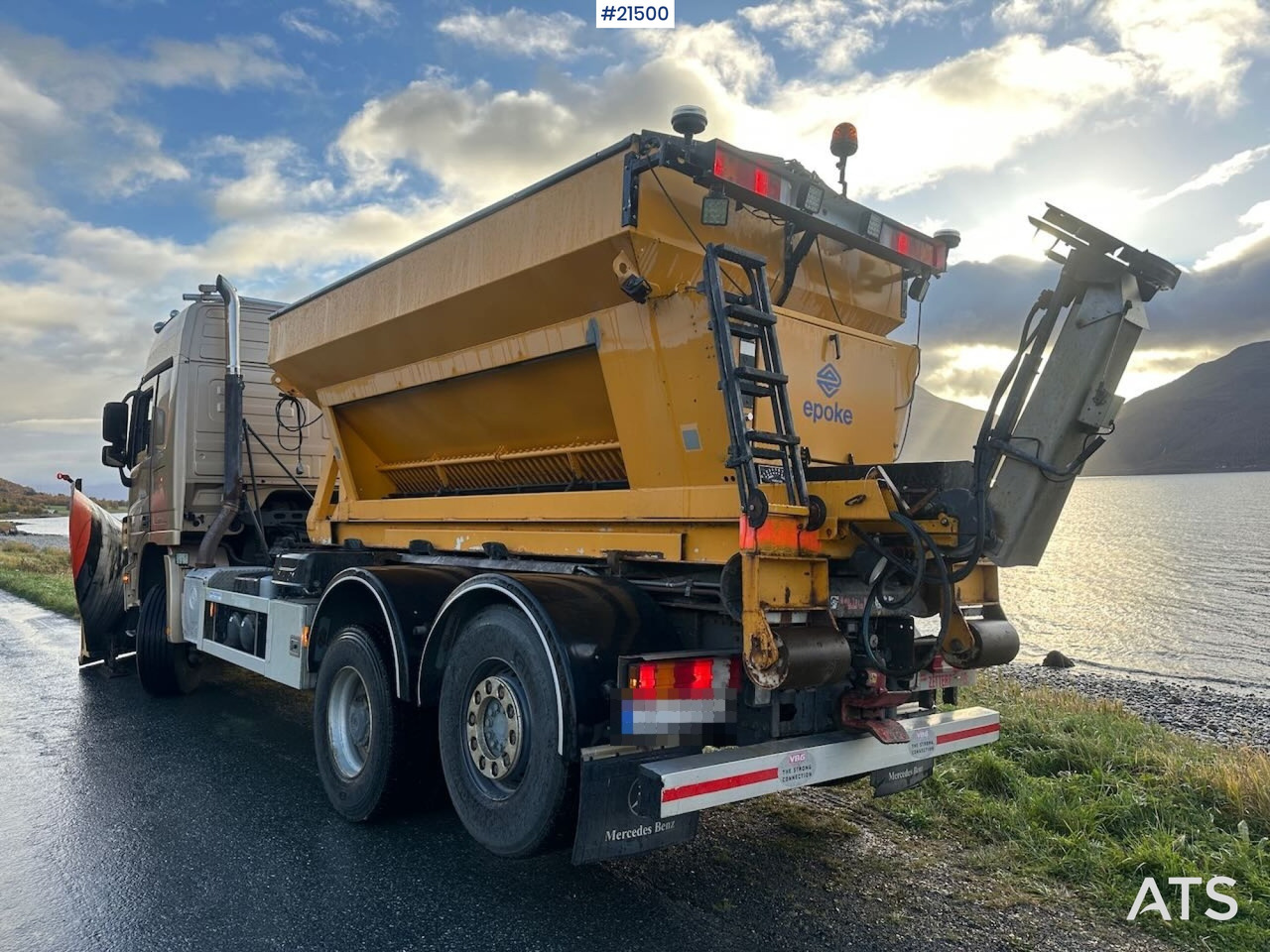 Mercedes actros 2848 - Hook lift: gambar 3 Mercedes actros 2848 - Hook lift: gambar 3