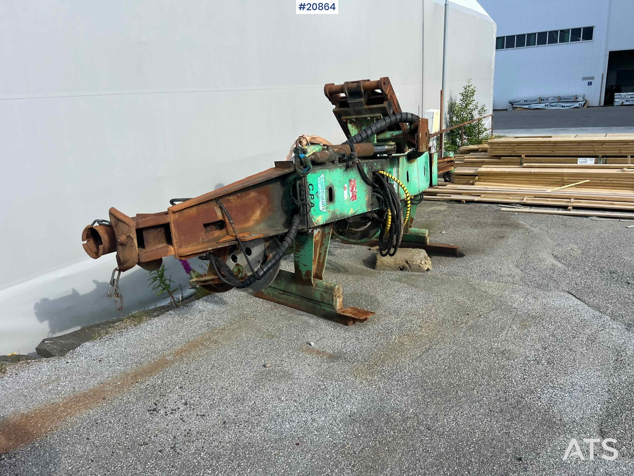 Anjungan pengeboran Montabert CPA500 boretårn m/ hc 150 hammer: gambar 7 Anjungan pengeboran Montabert CPA500 boretårn m/ hc 150 hammer: gambar 7