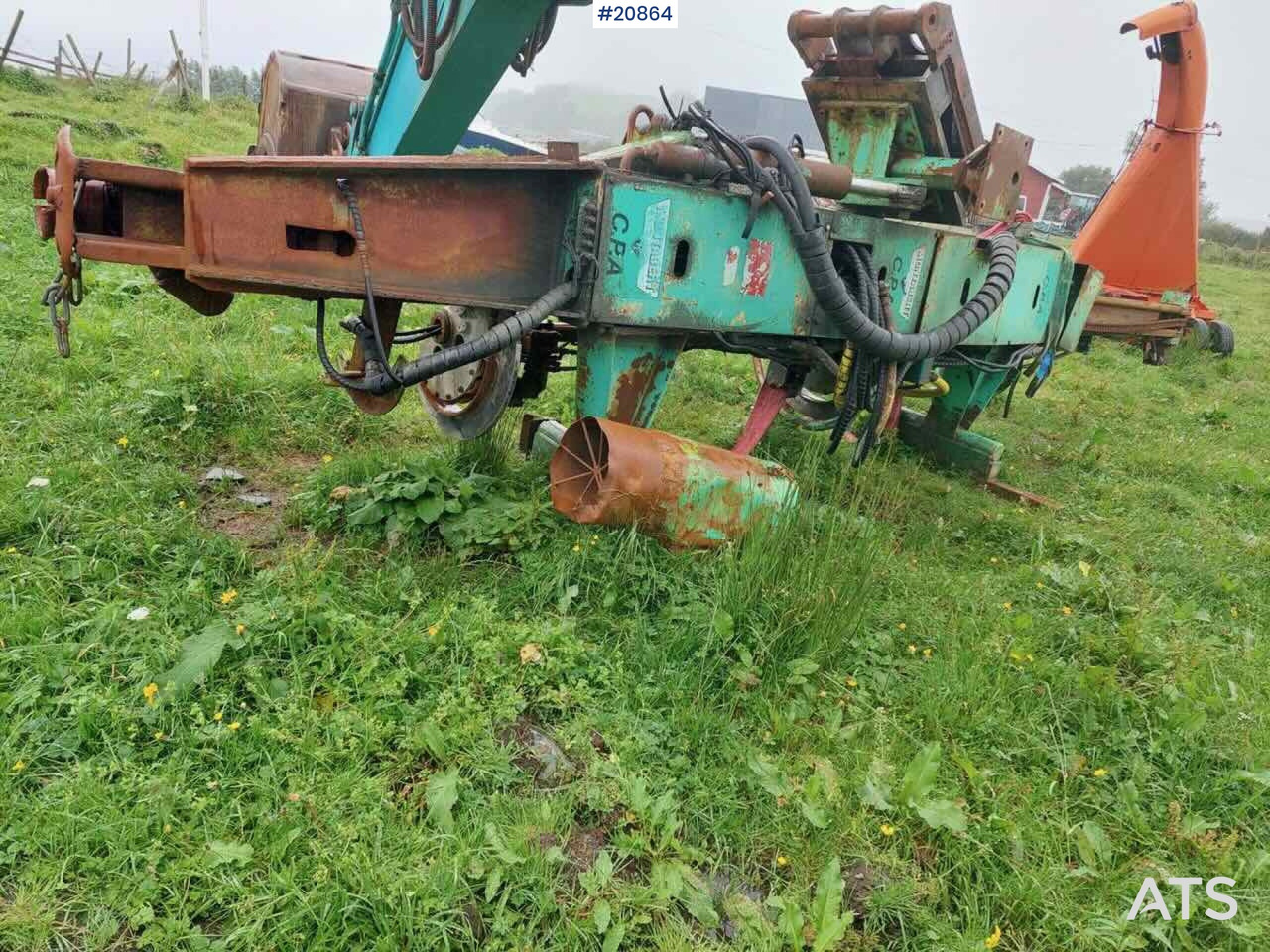 Anjungan pengeboran Montabert CPA500 boretårn m/ hc 150 hammer: gambar 22 Anjungan pengeboran Montabert CPA500 boretårn m/ hc 150 hammer: gambar 22