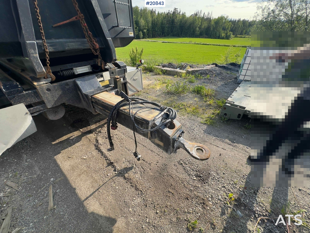 Trailer lewati NOR SLEP 2 akslet krokhenger med tipp: gambar 20