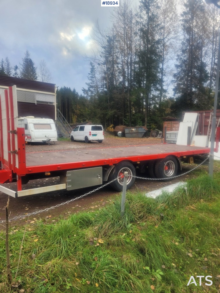 Narko 2004 Narko 2 akslet Plankjerre m/ Aluminiums karmer. - Trailer flatbed: gambar 1 Narko 2004 Narko 2 akslet Plankjerre m/ Aluminiums karmer. - Trailer flatbed: gambar 1