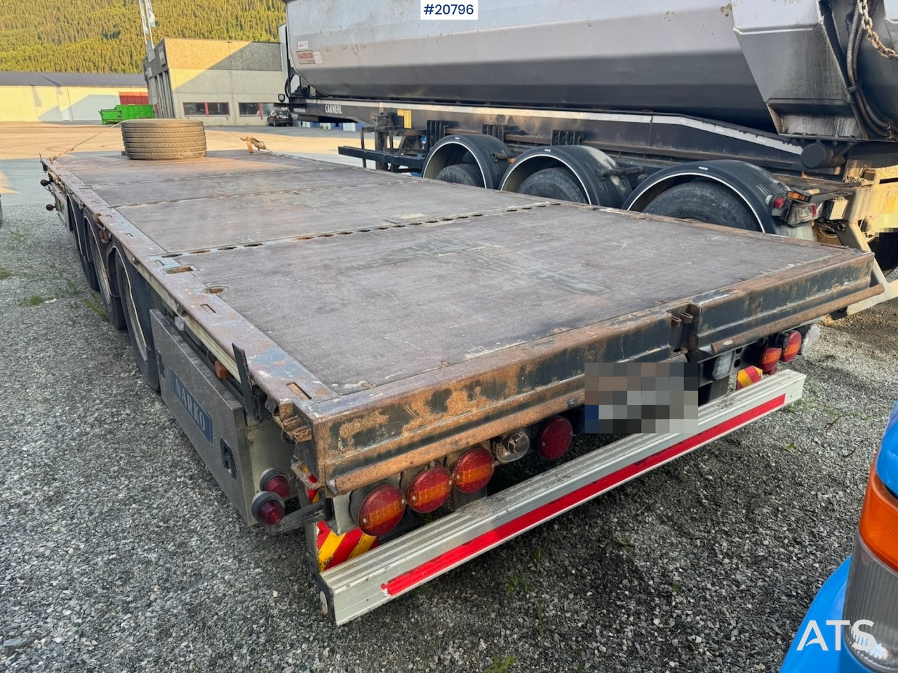 Narko plankjerre - Trailer flatbed: gambar 4 Narko plankjerre - Trailer flatbed: gambar 4
