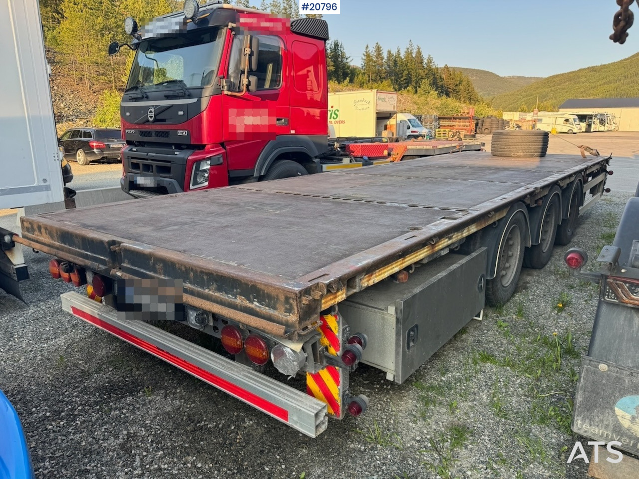 Narko plankjerre - Trailer flatbed: gambar 2 Narko plankjerre - Trailer flatbed: gambar 2