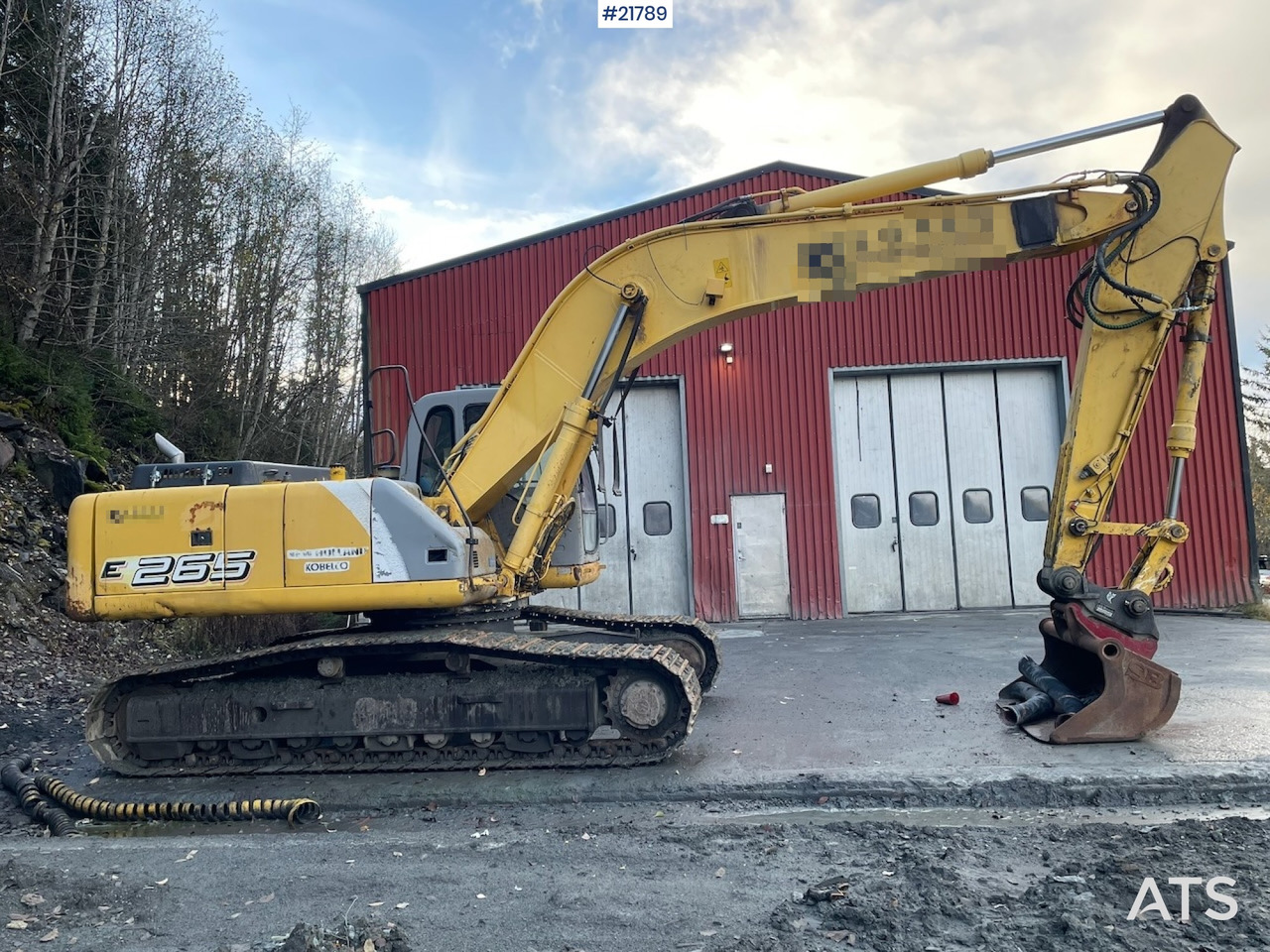 New Holland E265 med graveskuffe - Ekskavator perayap: gambar 4 New Holland E265 med graveskuffe - Ekskavator perayap: gambar 4