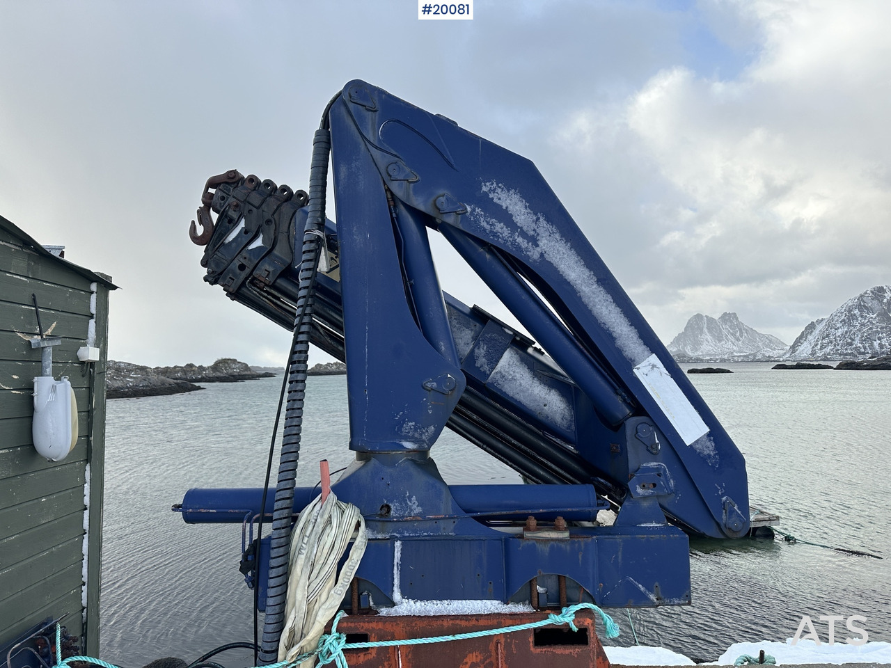 Palfinger PK 14080 C kran m/ hydraulikk pumpe - Derek pemuat: gambar 1 Palfinger PK 14080 C kran m/ hydraulikk pumpe - Derek pemuat: gambar 1