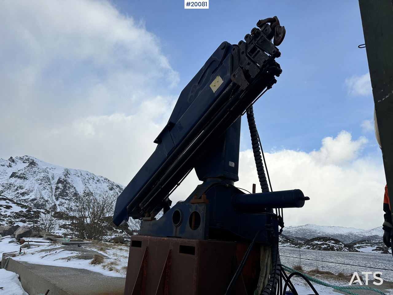 Palfinger PK 14080 C kran m/ hydraulikk pumpe - Derek pemuat: gambar 2 Palfinger PK 14080 C kran m/ hydraulikk pumpe - Derek pemuat: gambar 2