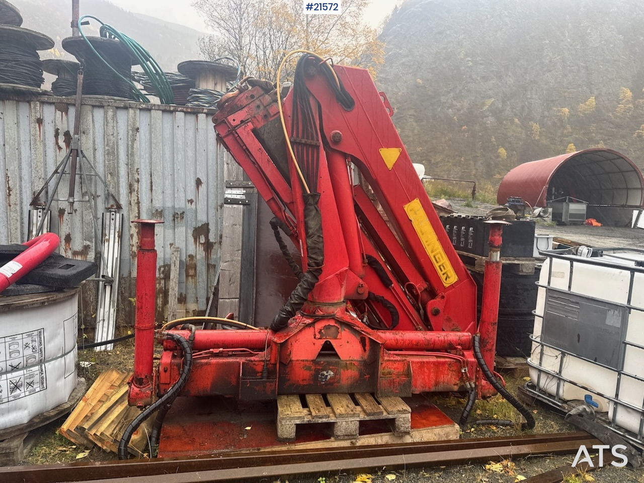 Palfinger PK10500 Kran - Derek pemuat: gambar 1 Palfinger PK10500 Kran - Derek pemuat: gambar 1