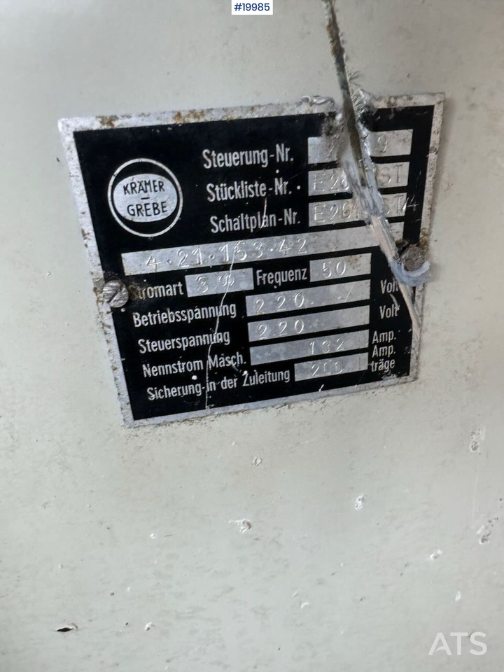 Peralatan konstruksi Kramer & Grebe Hakker: gambar 9