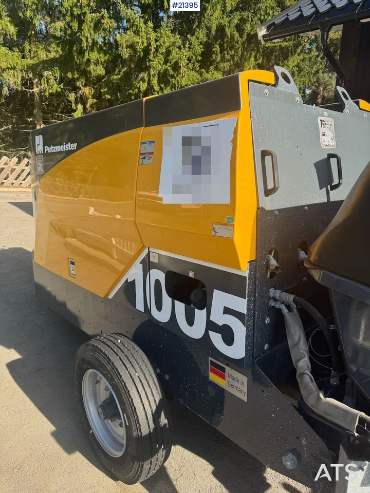Putzmeister BSA 1005 D5 - Pompa beton stasioner: gambar 4 Putzmeister BSA 1005 D5 - Pompa beton stasioner: gambar 4