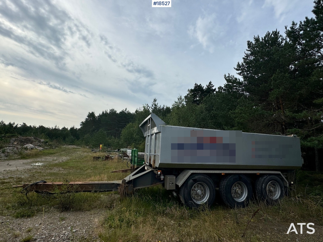 Renders trippelkjerre - Trailer jungkit: gambar 2 Renders trippelkjerre - Trailer jungkit: gambar 2