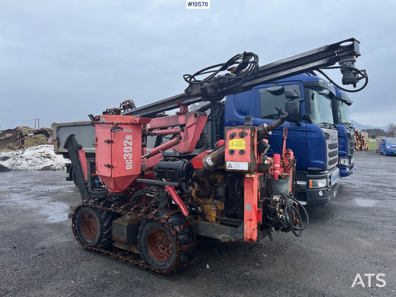 Sandvik DC302R - Anjungan pengeboran: gambar 1 Sandvik DC302R - Anjungan pengeboran: gambar 1