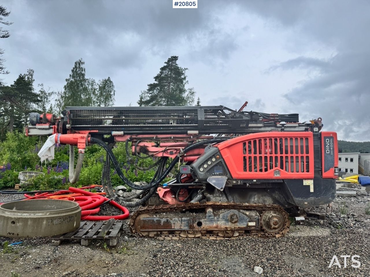 Sandvik Dino DC400RI Borerigg - Anjungan pengeboran: gambar 1 Sandvik Dino DC400RI Borerigg - Anjungan pengeboran: gambar 1