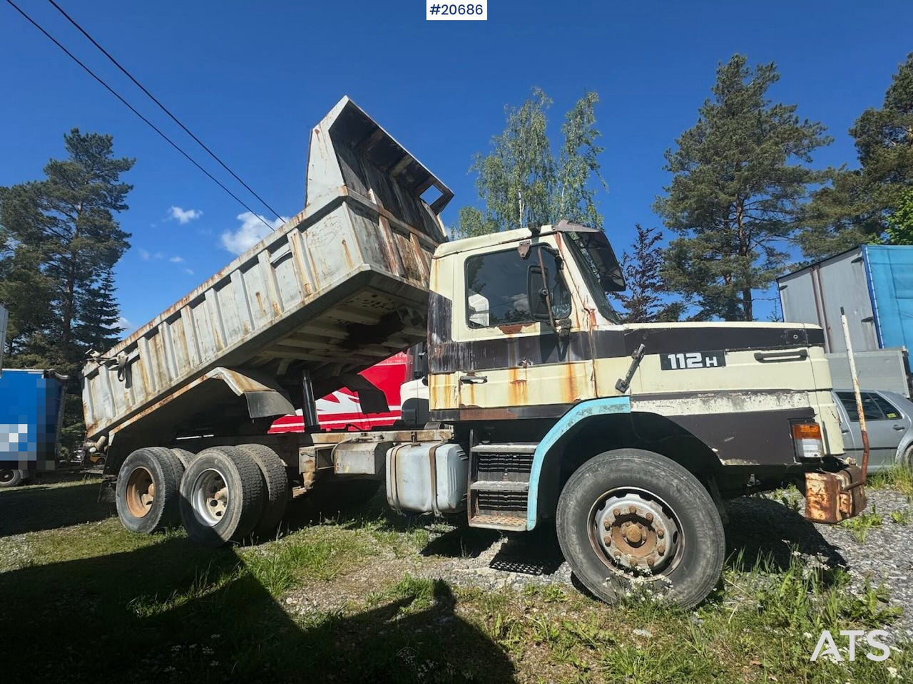 Truk jungkit Scania 112H: gambar 20 Truk jungkit Scania 112H: gambar 20