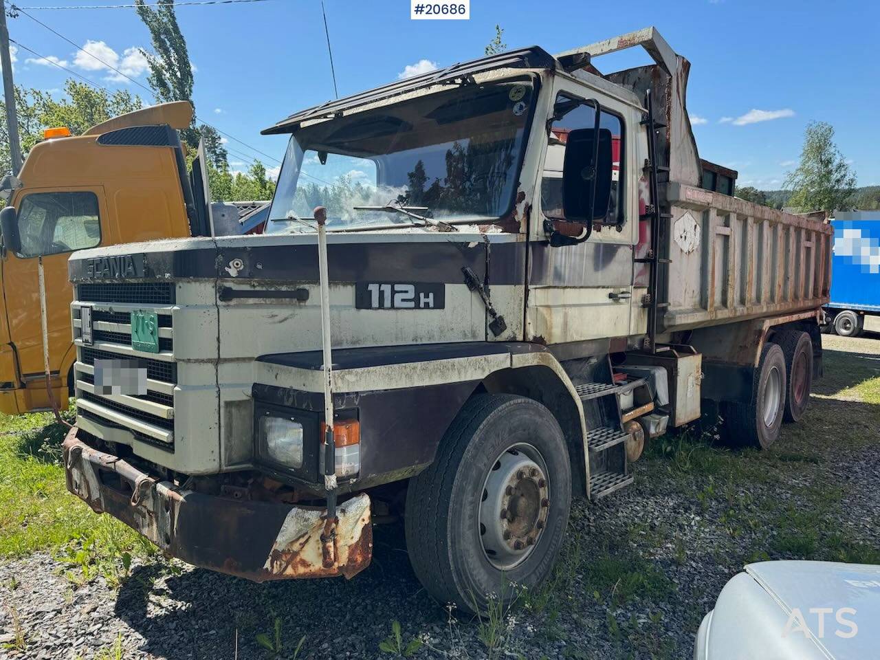 Truk jungkit Scania 112H: gambar 6 Truk jungkit Scania 112H: gambar 6