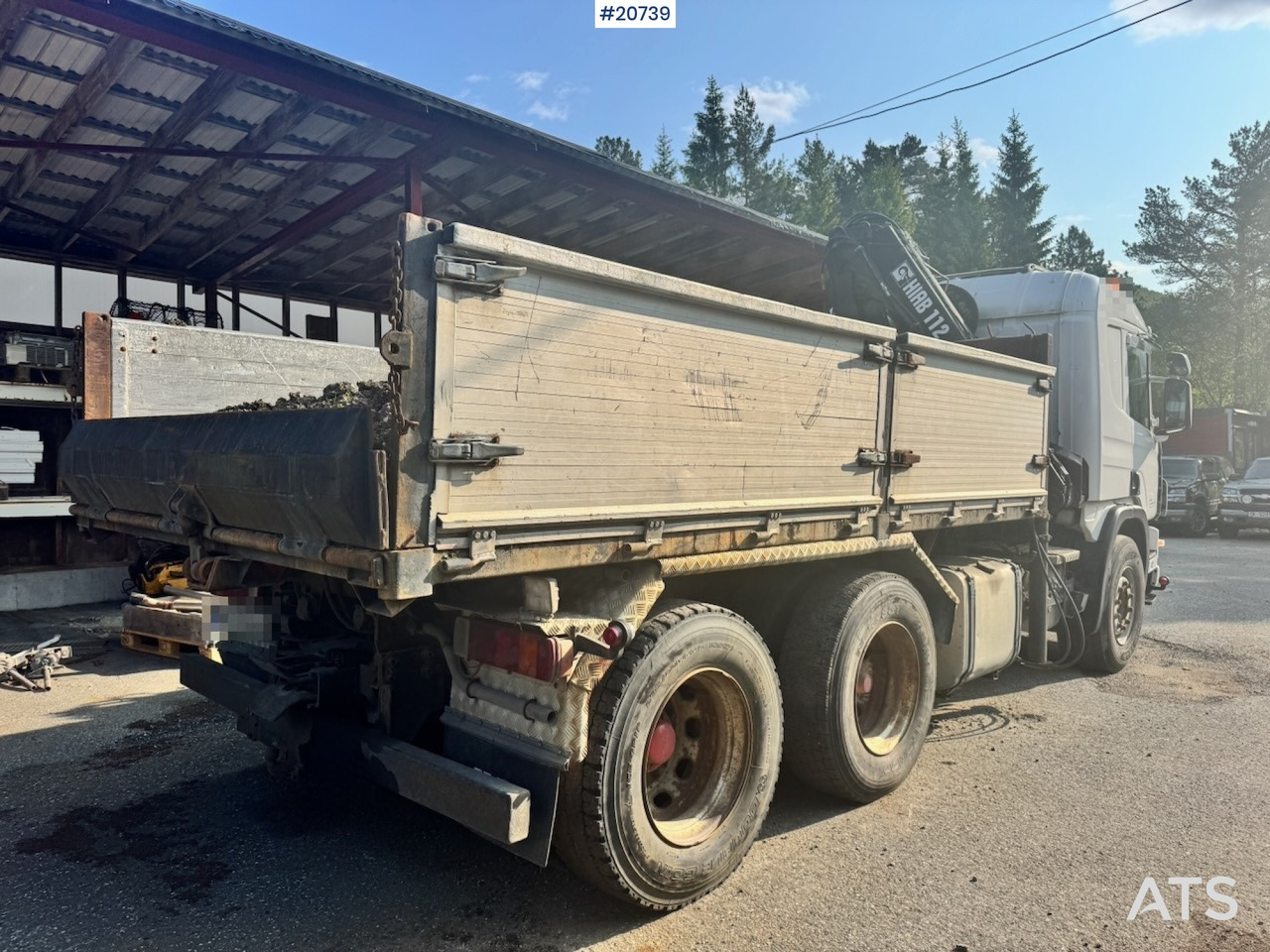 Scania P124 - Truk flatbed, Truk derek: gambar 3 Scania P124 - Truk flatbed, Truk derek: gambar 3