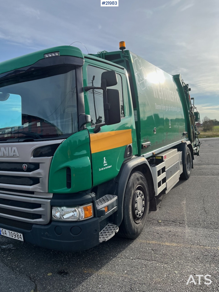 Scania P280 2 Kammers Renovasjonsbil på Gass. - Truk sampah: gambar 2 Scania P280 2 Kammers Renovasjonsbil på Gass. - Truk sampah: gambar 2