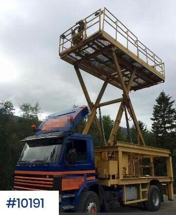 Scania P93 - Platform udara yang dipasang di truk: gambar 5 Scania P93 - Platform udara yang dipasang di truk: gambar 5