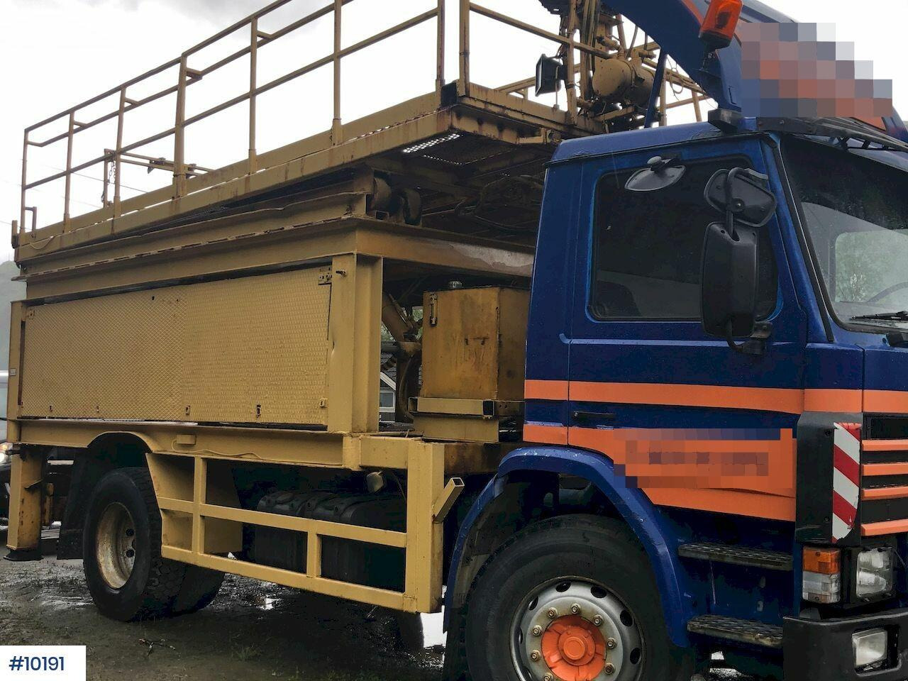 Scania P93 - Platform udara yang dipasang di truk: gambar 3 Scania P93 - Platform udara yang dipasang di truk: gambar 3