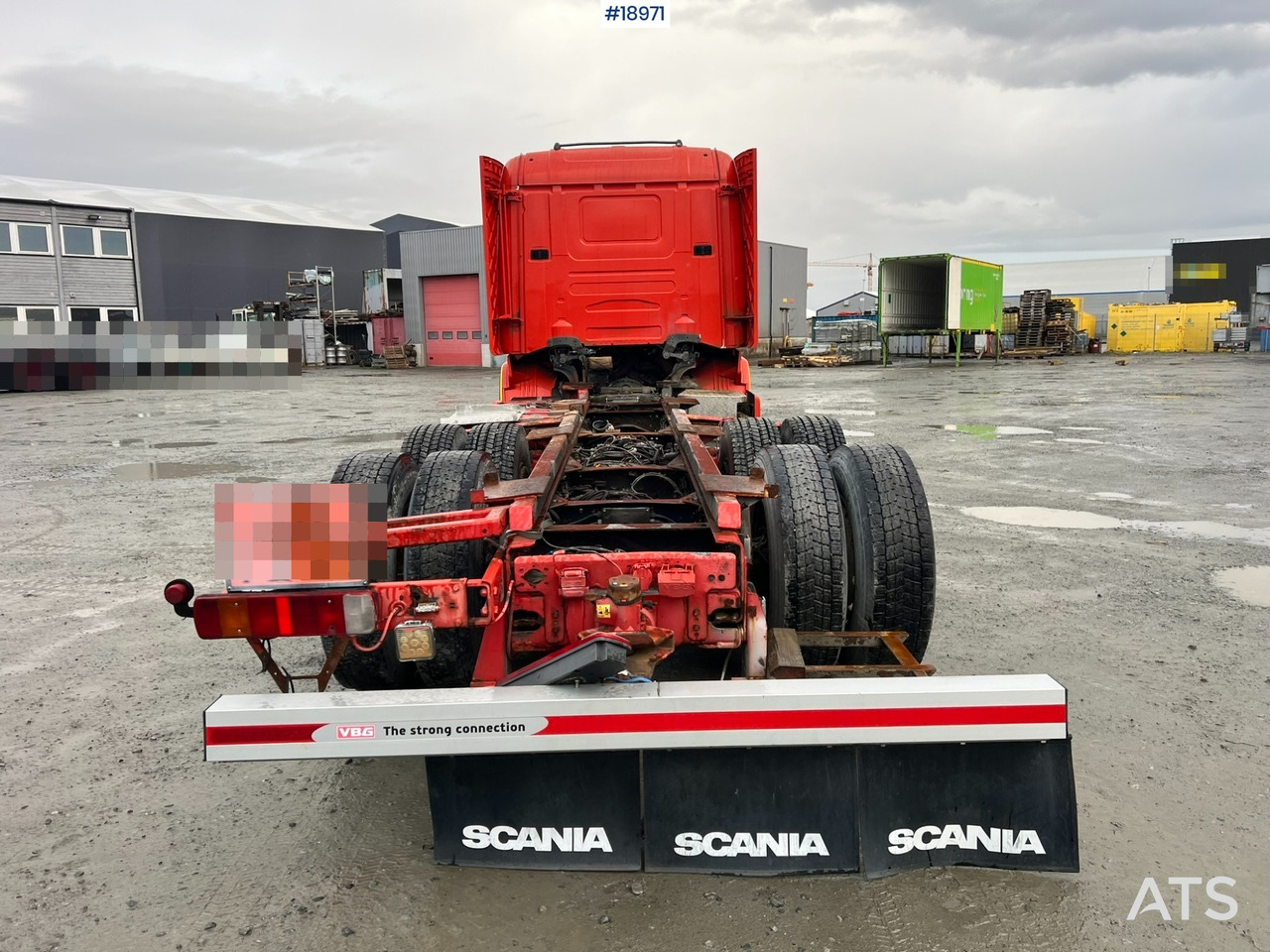 Truk sasis Scania R164: gambar 9