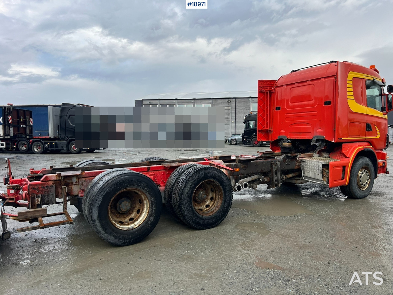 Truk sasis Scania R164: gambar 7