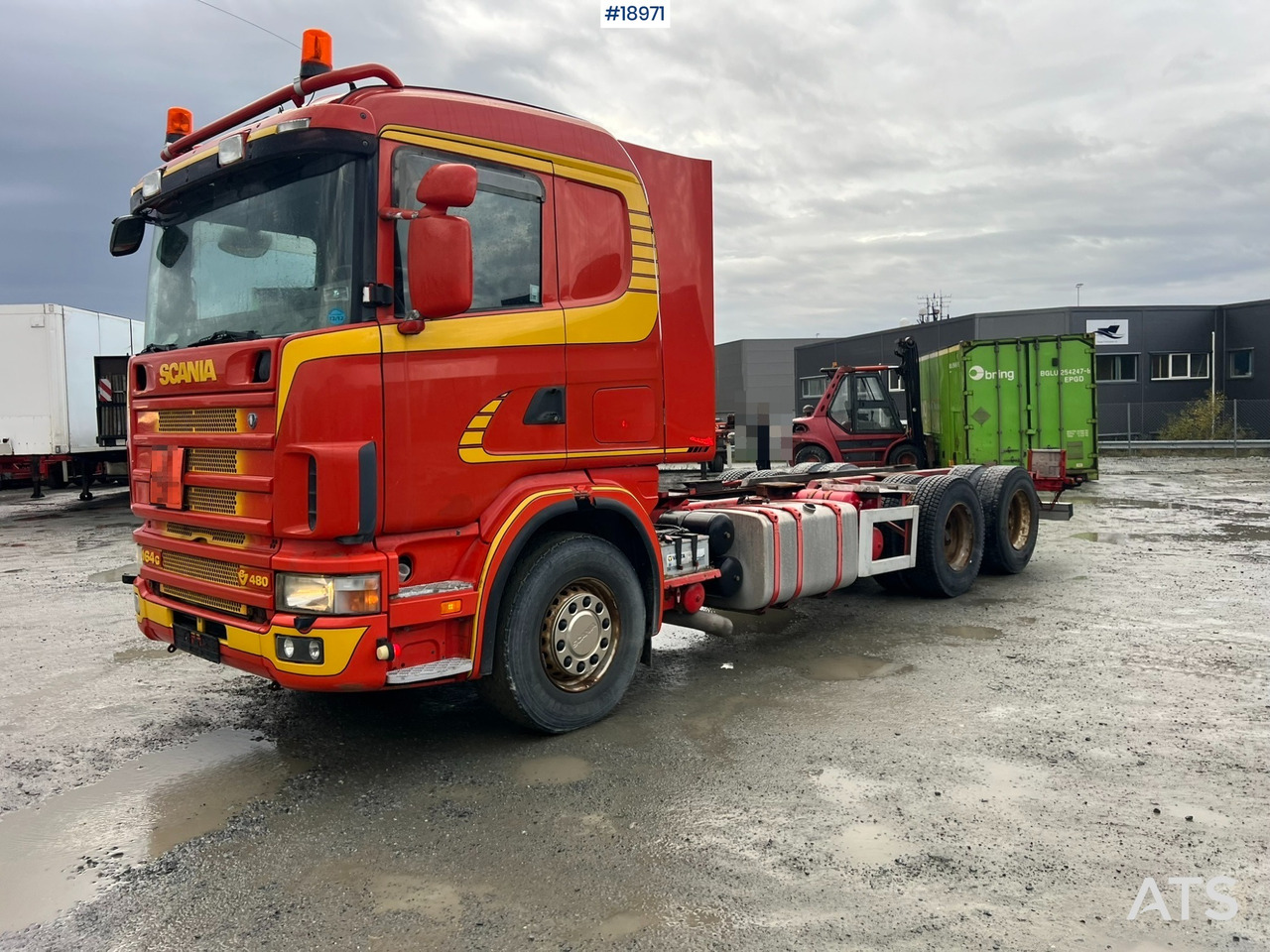 Truk sasis Scania R164: gambar 14