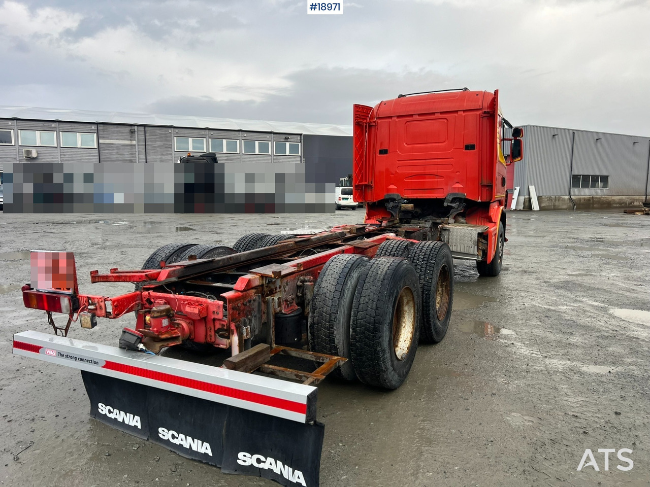 Truk sasis Scania R164: gambar 8