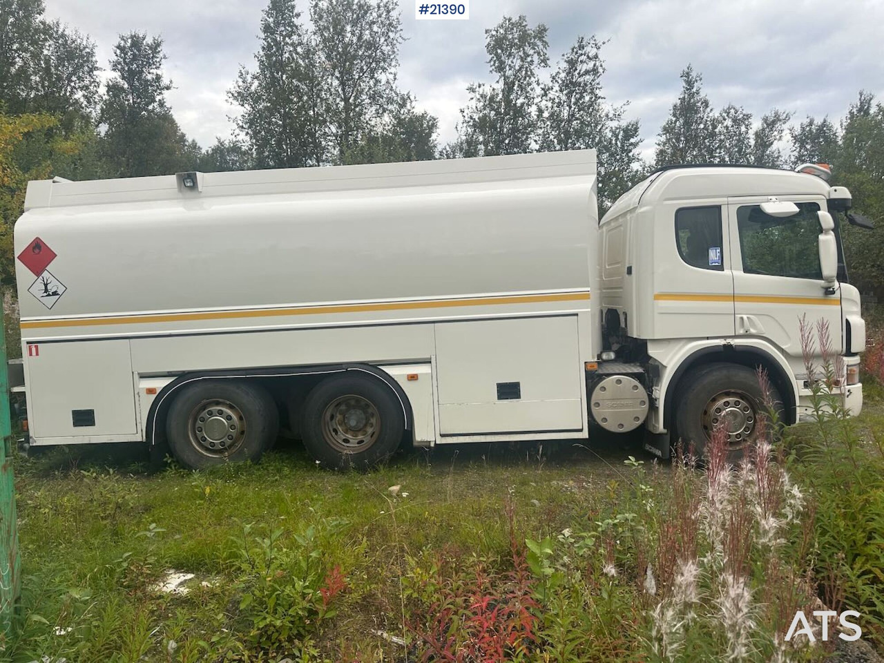Scania R380 6x2 tankbil m/ eurotank påbygg - Truk tangki: gambar 4 Scania R380 6x2 tankbil m/ eurotank påbygg - Truk tangki: gambar 4