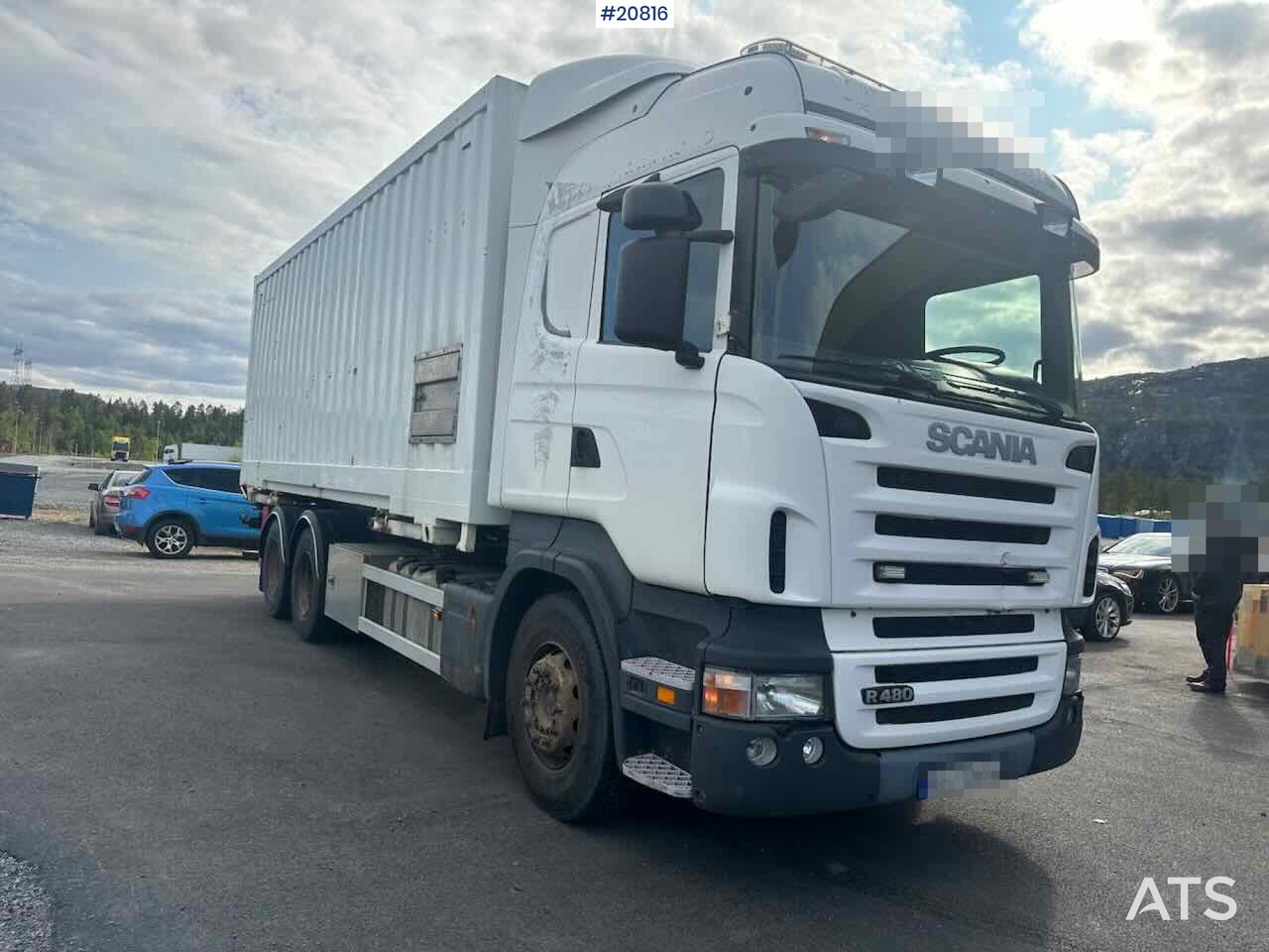 Scania R480 3 akslet conatinerbil m/ lift - Truk box: gambar 4 Scania R480 3 akslet conatinerbil m/ lift - Truk box: gambar 4