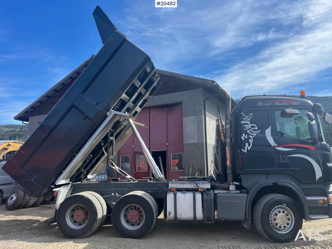 Truk jungkit Scania R500: gambar 8 Truk jungkit Scania R500: gambar 8