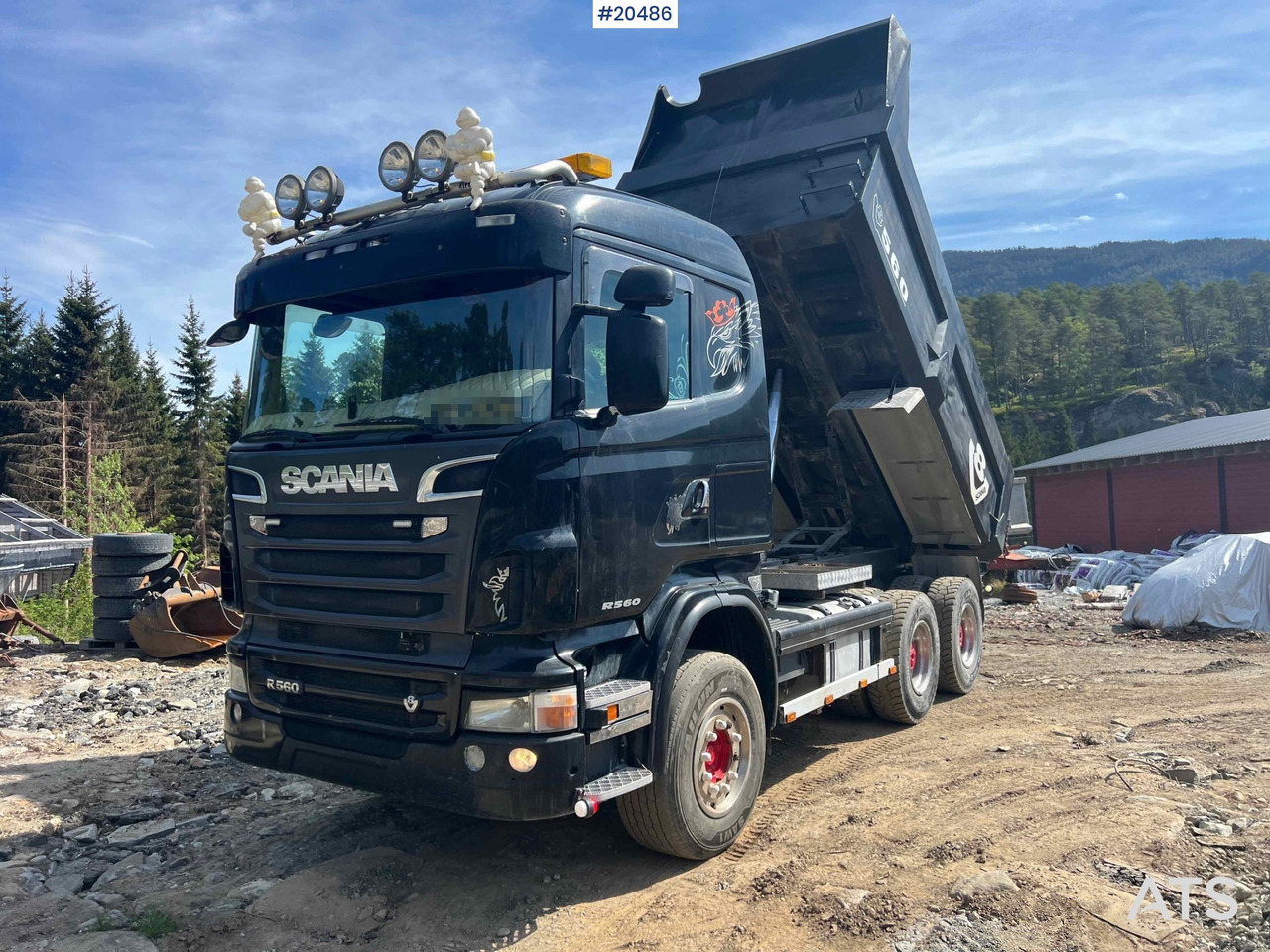 Scania R560 - Truk jungkit: gambar 1 Scania R560 - Truk jungkit: gambar 1
