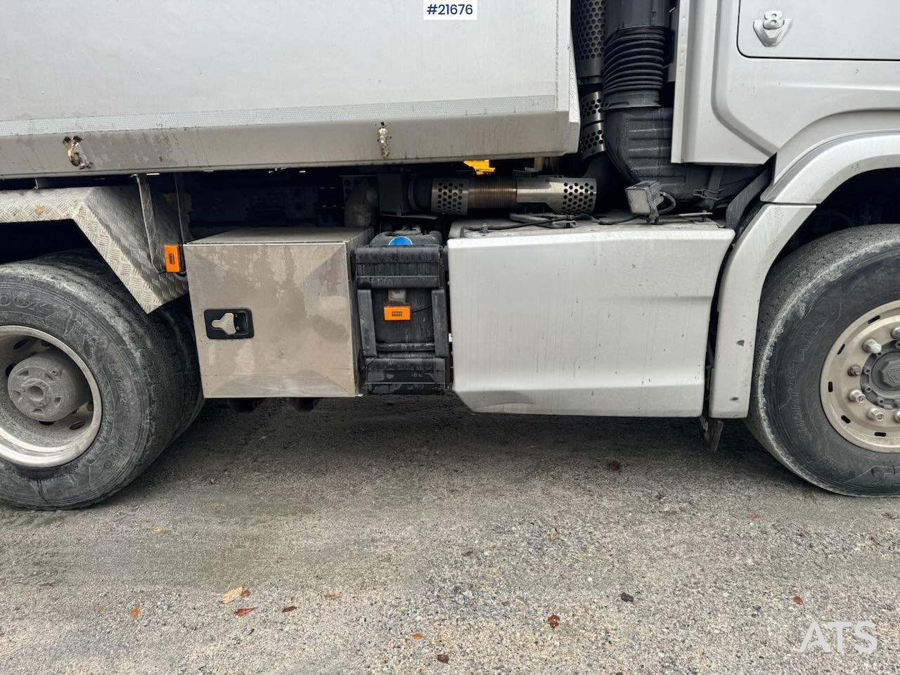 Truk jungkit Scania R580 6x4 Brøyterigget Tippbil: gambar 24