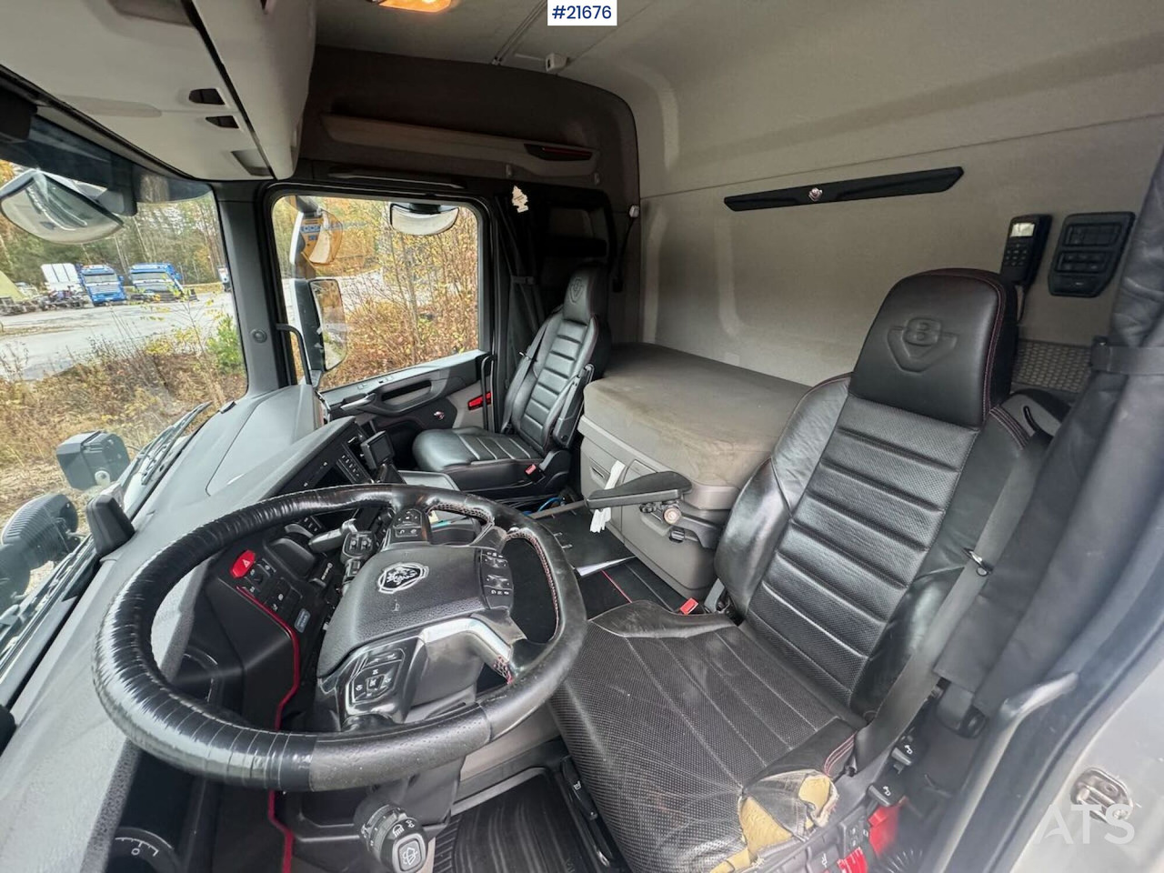 Truk jungkit Scania R580 6x4 Brøyterigget Tippbil: gambar 28