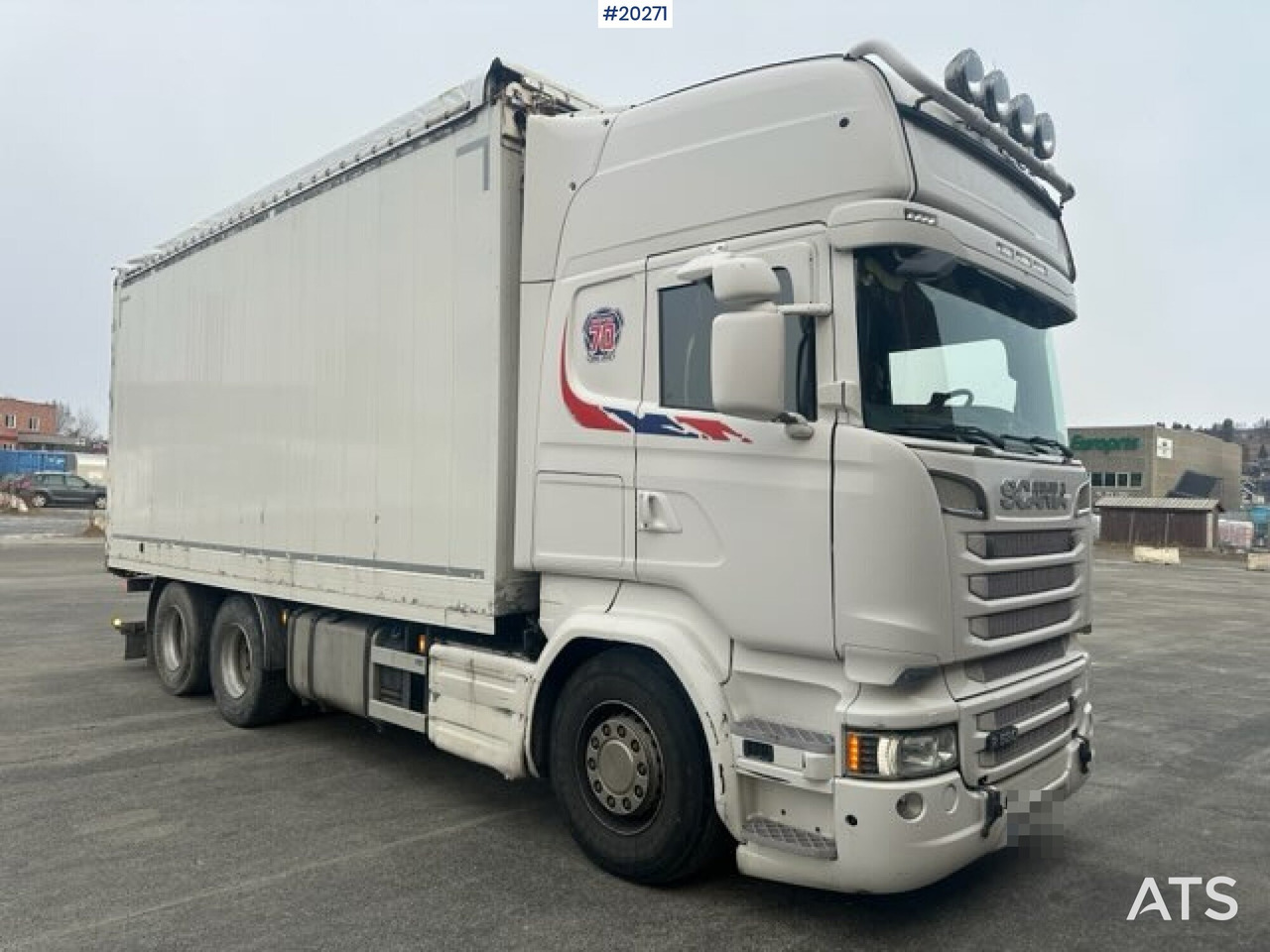 Scania R580 - Truk box: gambar 4 Scania R580 - Truk box: gambar 4