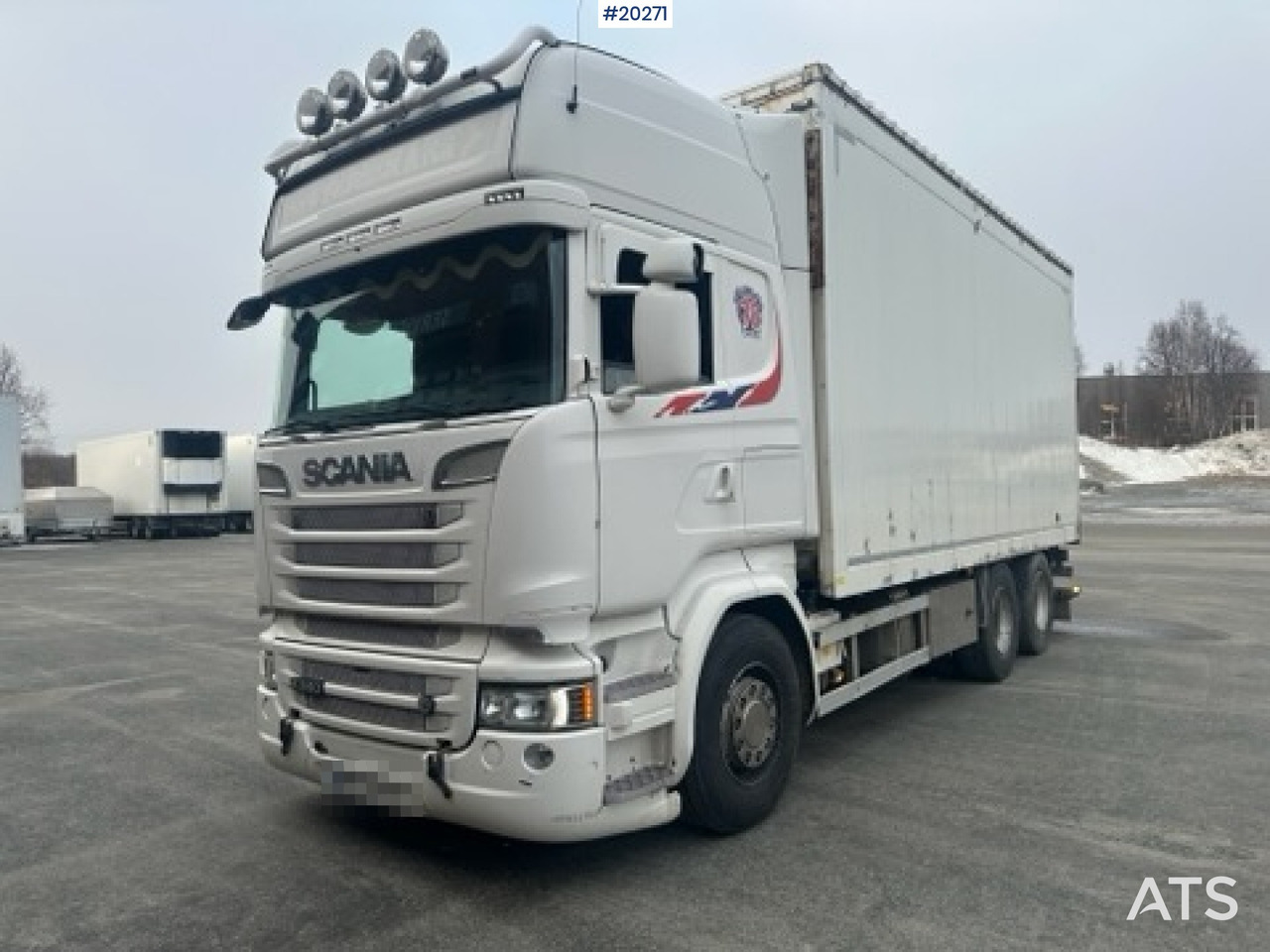Scania R580 - Truk box: gambar 2 Scania R580 - Truk box: gambar 2