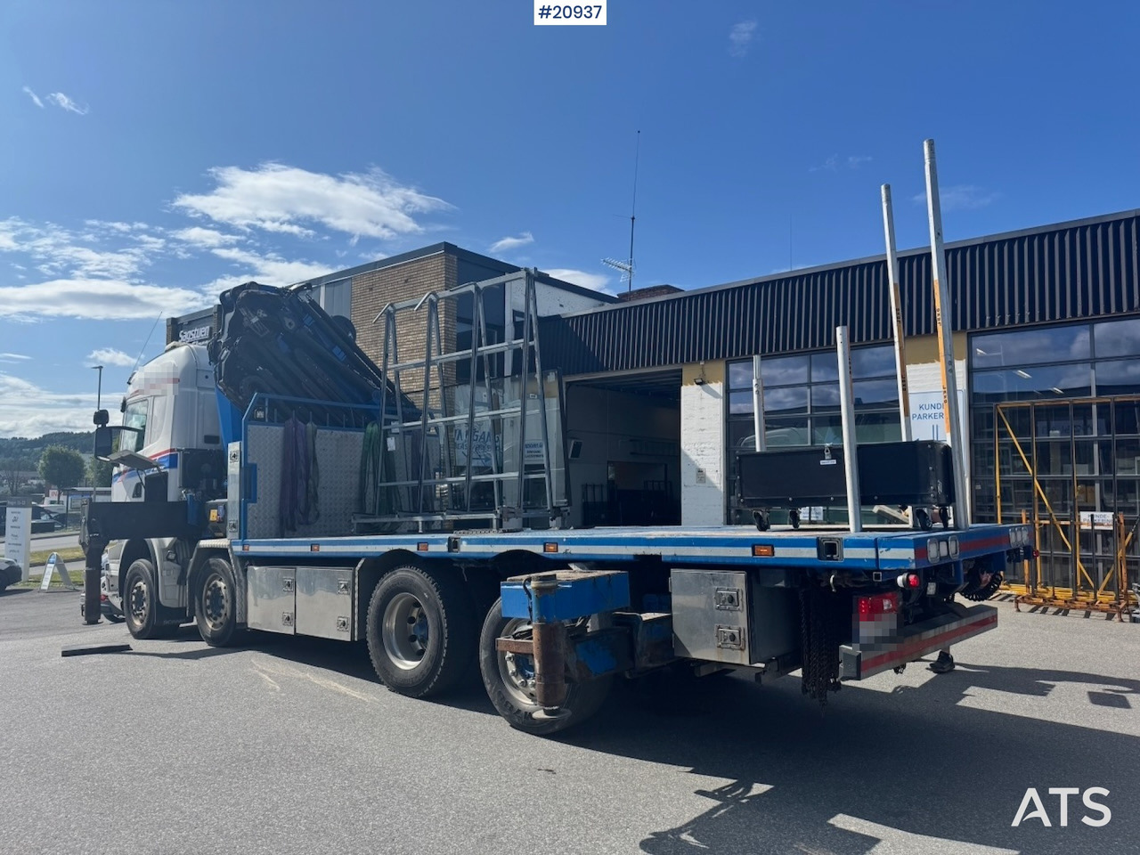 Scania R620 - Truk flatbed, Truk derek: gambar 5 Scania R620 - Truk flatbed, Truk derek: gambar 5