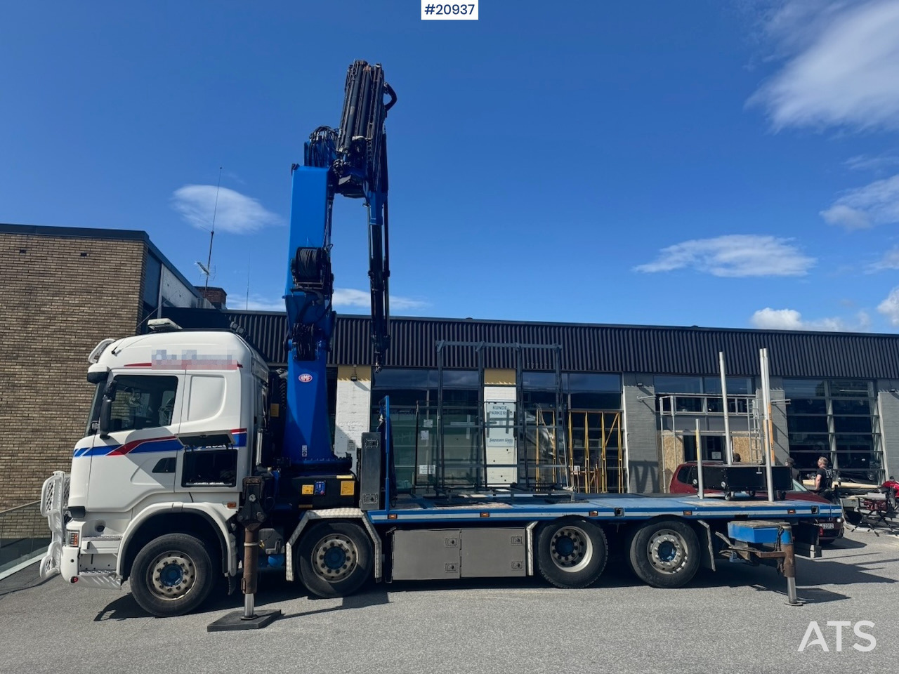 Scania R620 - Truk flatbed, Truk derek: gambar 2 Scania R620 - Truk flatbed, Truk derek: gambar 2