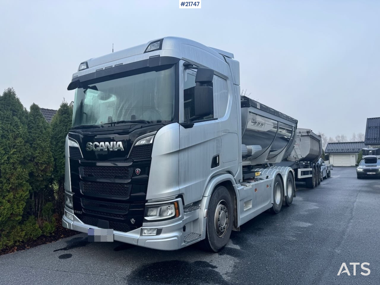 Scania R660 6X4 Asfaltbil m/ Carnehl asfaltkjerre - Truk jungkit: gambar 1 Scania R660 6X4 Asfaltbil m/ Carnehl asfaltkjerre - Truk jungkit: gambar 1