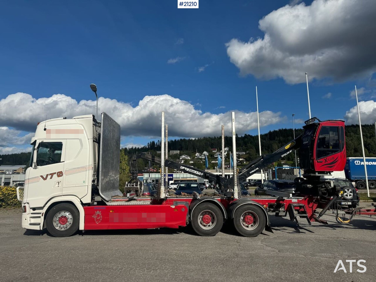 Scania S730 - Truk logging: gambar 2 Scania S730 - Truk logging: gambar 2