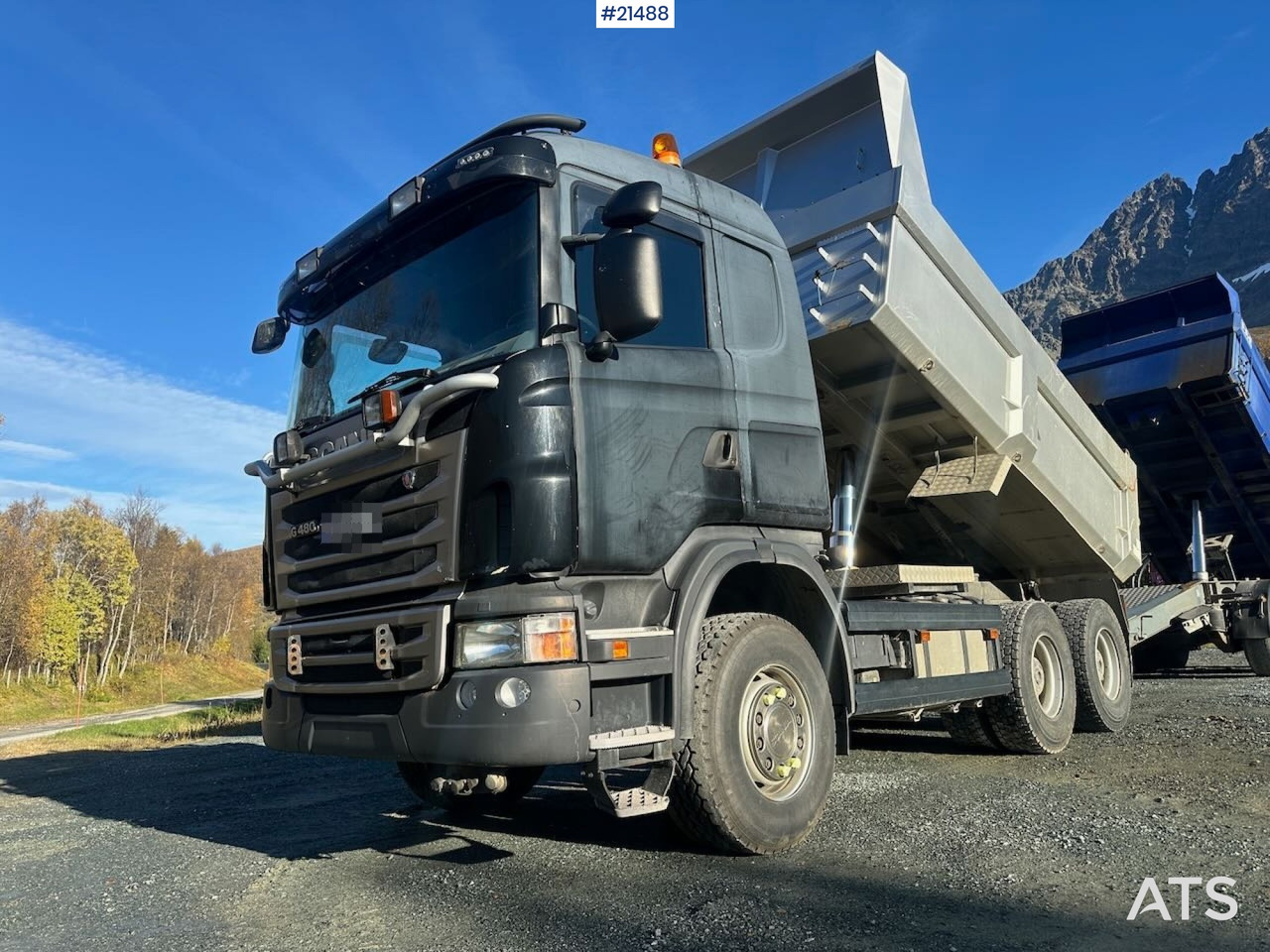 Scania Scania G480 6x4 brøyterigget tippbil - Truk jungkit: gambar 1 Scania Scania G480 6x4 brøyterigget tippbil - Truk jungkit: gambar 1