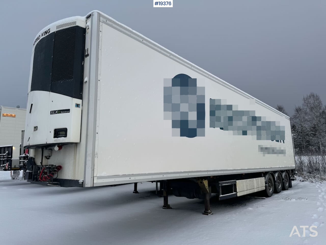 System trailer skapsemi - Semi-trailer berpendingin: gambar 1 System trailer skapsemi - Semi-trailer berpendingin: gambar 1